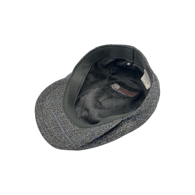 銀座トラヤ帽子店<br>ダークチェック・ハンチング