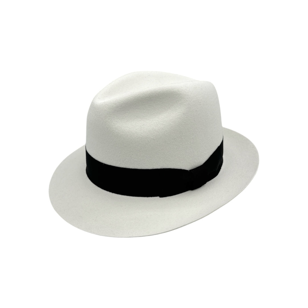 銀座トラヤ帽子店ファーフェルトハットセンタークリース