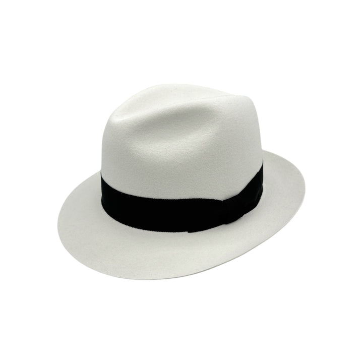 銀座トラヤ帽子店ファーフェルトハットセンタークリース