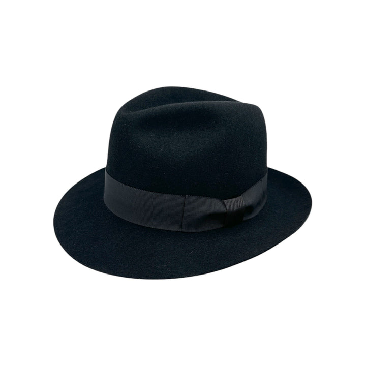 銀座トラヤ帽子店ファーフェルトハットセンタークリース