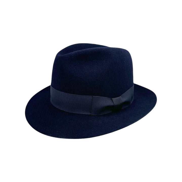 銀座トラヤ帽子店ファーフェルトハットセンタークリース