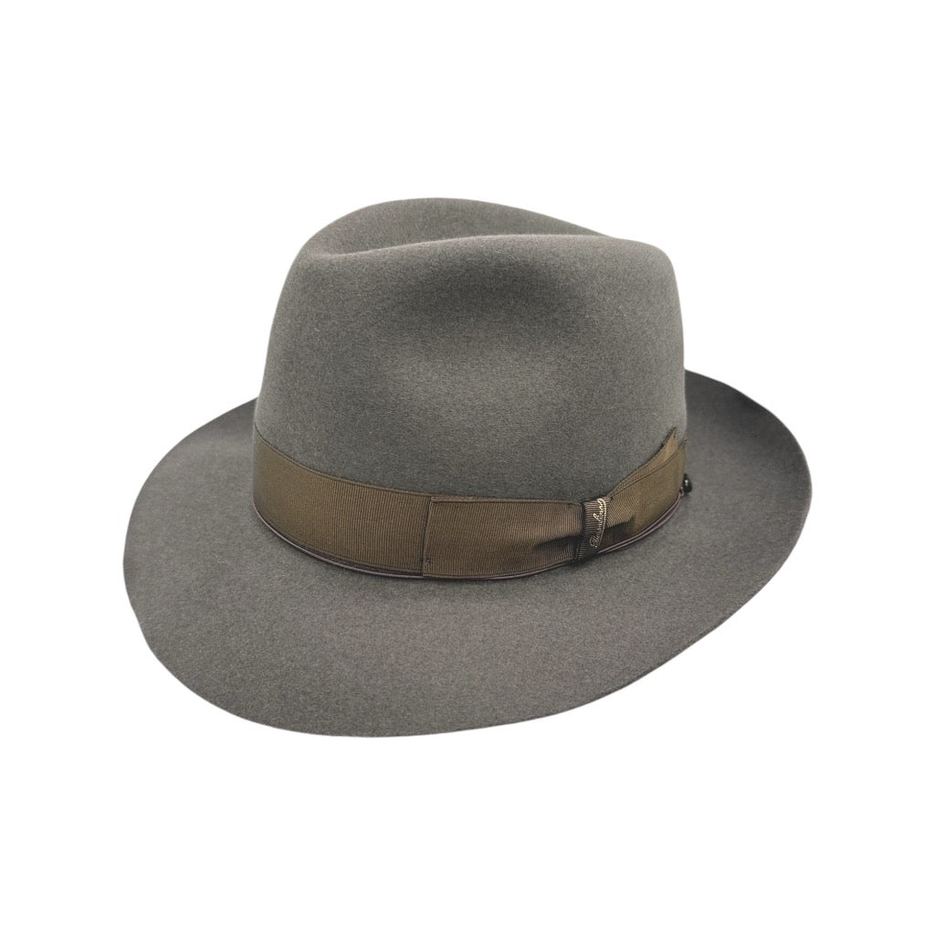 Borsalino<br>ファーフェルトハット<br>ミディアムブリム