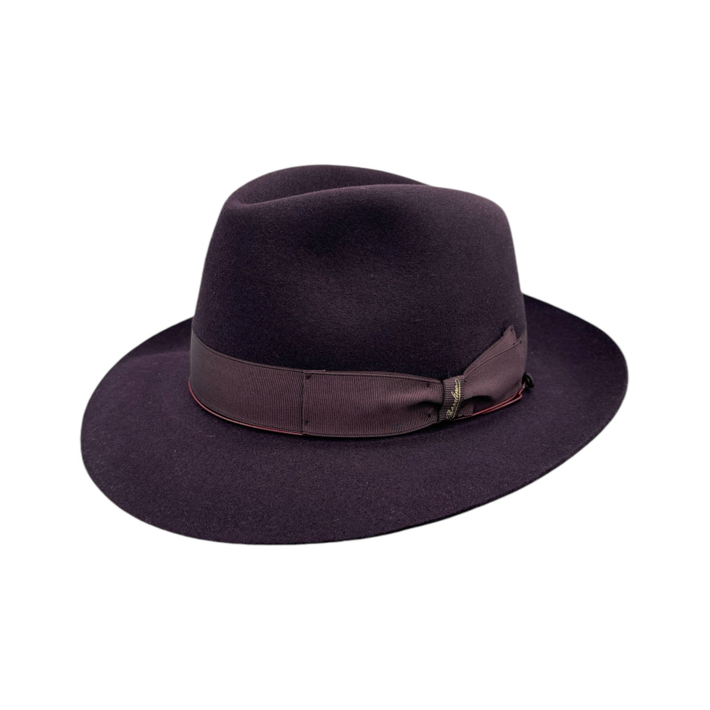 Borsalino<br>ファーフェルトハット<br>ミディアムブリム