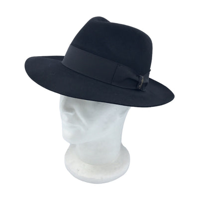 Borsalino<br>ファーフェルトハット<br>ワイドブリム