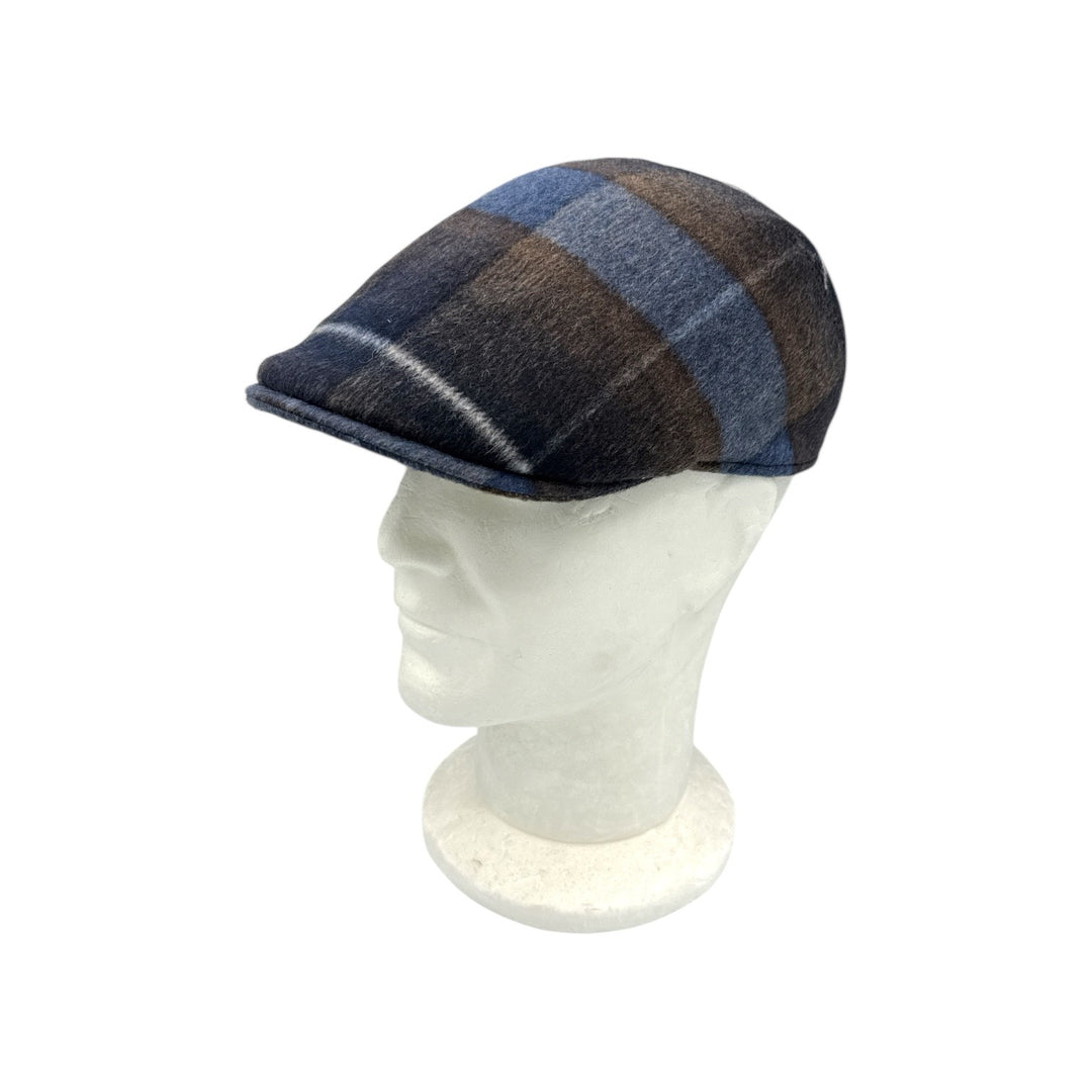 銀座トラヤ購入品 名門老舗 ボルサリーノ グレンチェック柄 ライナーハット 美品 サイズ58銀座トラヤ帽子 TORAYA ボルサリーノ Borsalino ファー