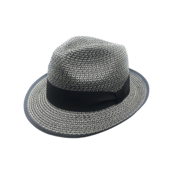 銀座トラヤ帽子店麻MIXブレードハット