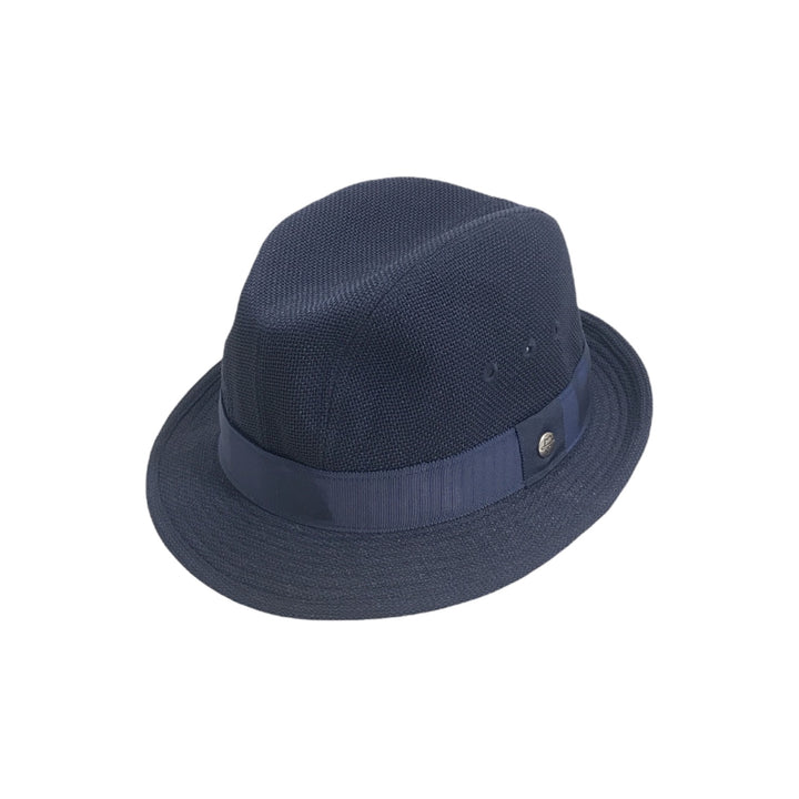 シルク100%　TORAYA トラヤ　中折れ　メッシュハット　L　グレー シルク100% TORAYA トラヤ 中折れ メッシュハット L グレー 銀座トラヤ