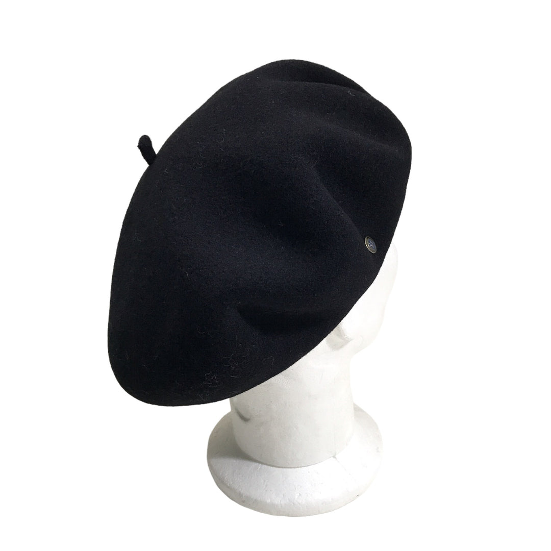 【美品】LAULHÈRE ベレー・バスク 黒　XL 楽天市場】[ ロレール ] バスク ブラック ウール ベレー メンズ