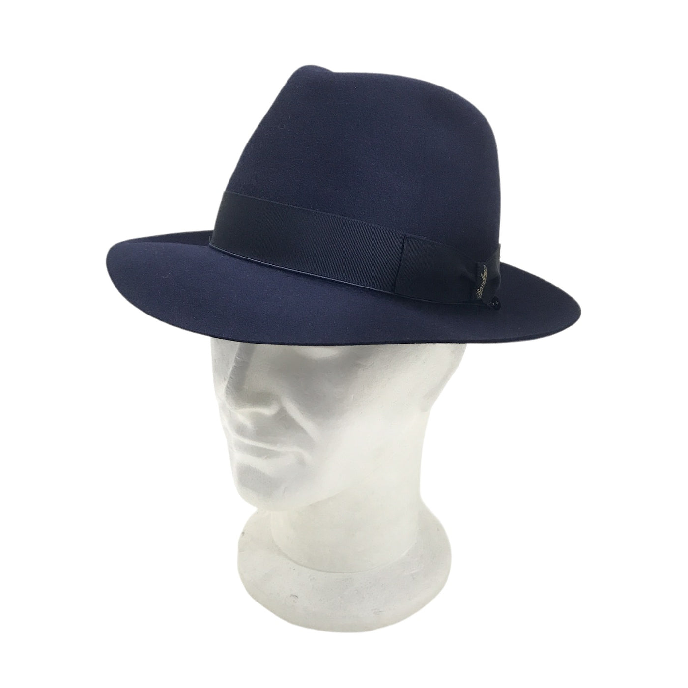 Borsalino<br>ファーフェルトハット<br>ミディアムブリム