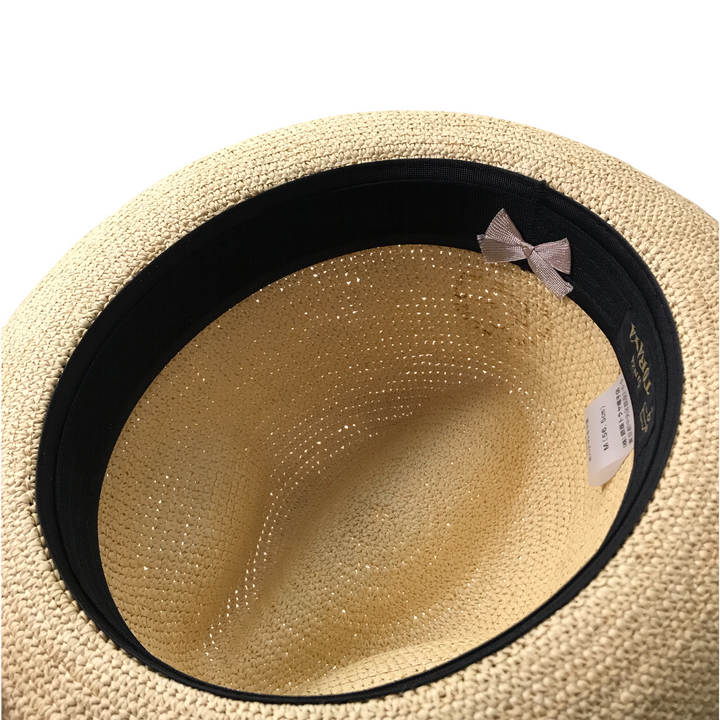 銀座トラヤ帽子店　かぎ編みローラー・パナマ　LLサイズ 銀座トラヤ帽子店かぎ編み ローラー・パナマ